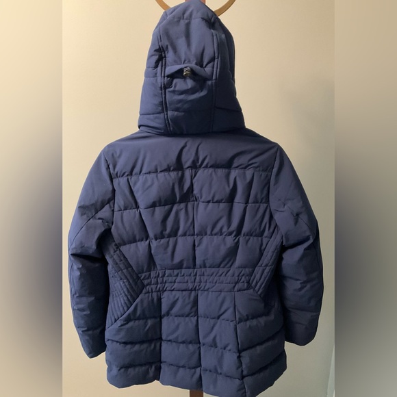 Lands End HyperDry 600 Fill Down Puffer Jacket Women’s Navy Sz Small 6-8 NWT - Picture 3 of 15